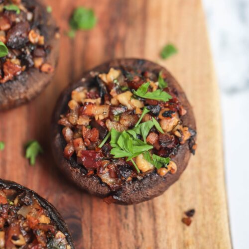 Bacon Stuffed Mushrooms Recipe