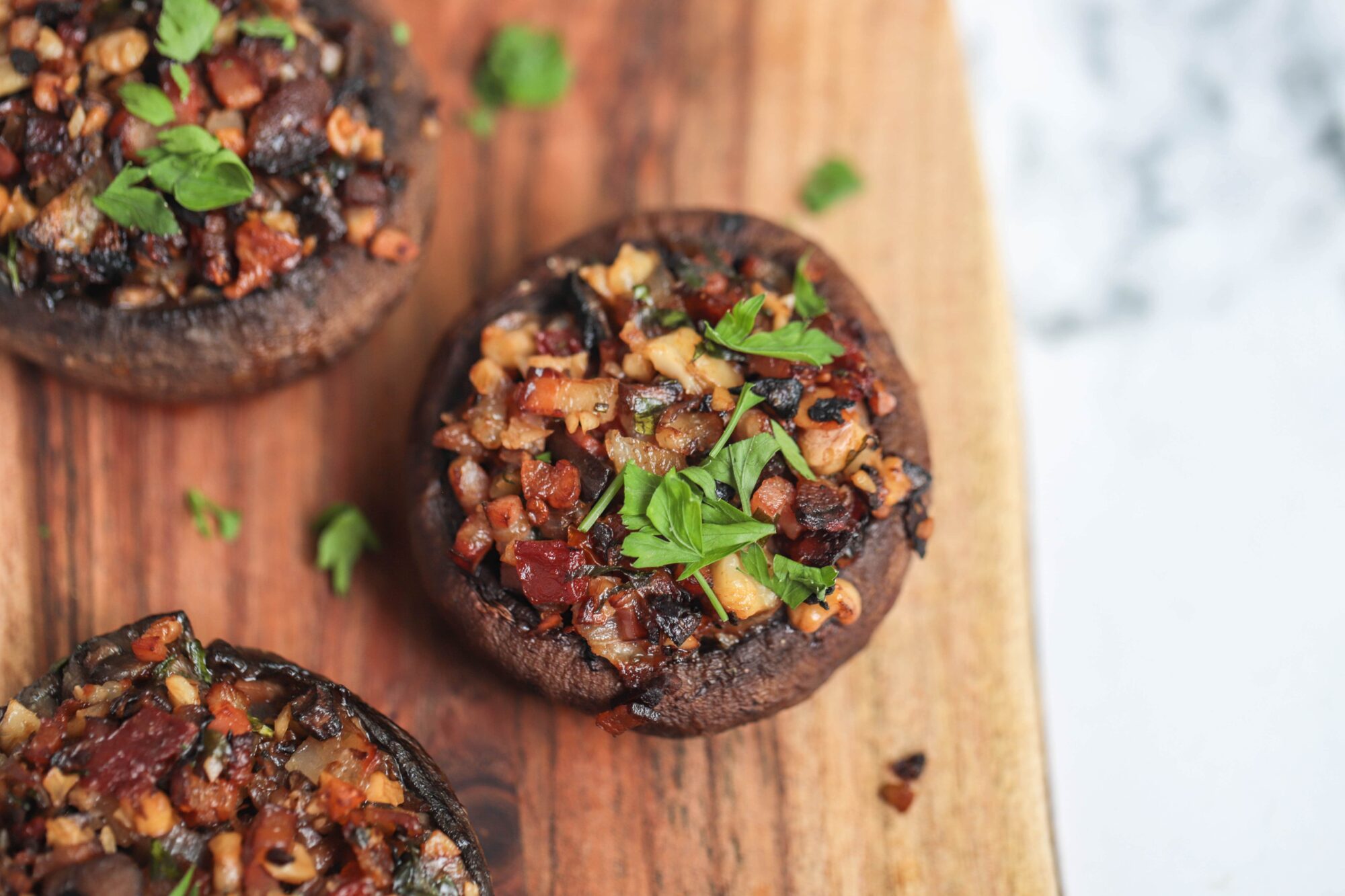 Bacon Stuffed Mushrooms Recipe