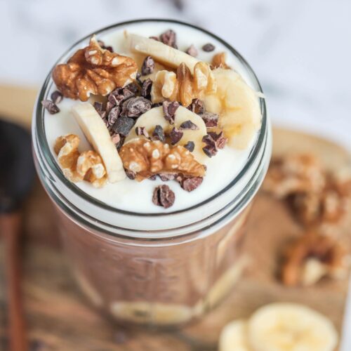 Mexican Cacao Chia Yogurt Pudding