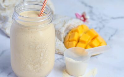 Mango Vanilla Protein Power Smoothie